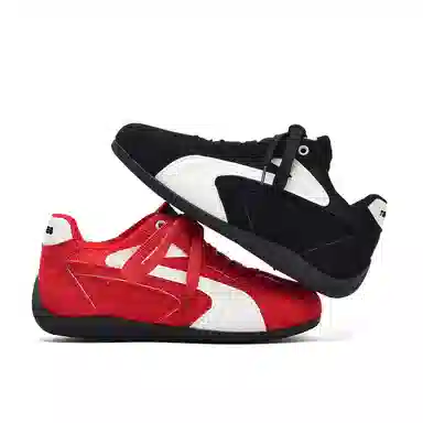 T628 Synthetic Leather Low Casual Sneakers