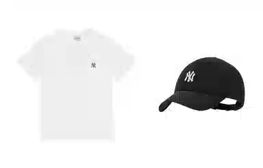 MLB Yankees Logo T-Shirt White