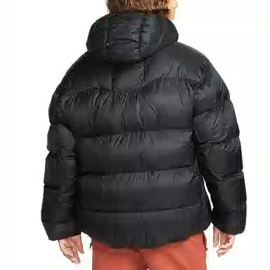 Nike ACG Logo Print Hoodie Jacket Black