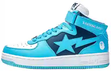 A BATHING APE STA MI Light Blue