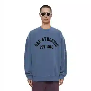 GAP Logo Fleece Crewneck Sweatshirt