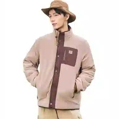 鸭鸭 拉链通勤立领长袖羽绒服 男女同款