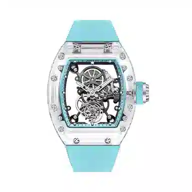 CRONUSART Tourbillon Sapphire Barrel Men's Watch