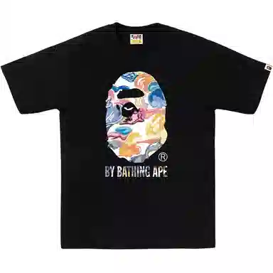 A BATHING APE ART CAMO FW25 ART CAMO T