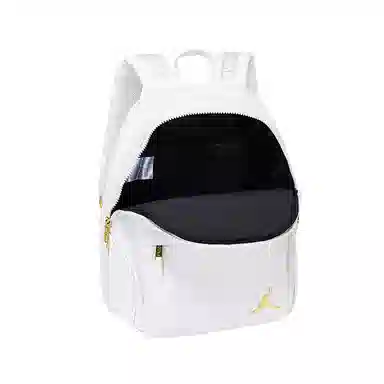 Jordan Snake Pattern Backpack White Gold