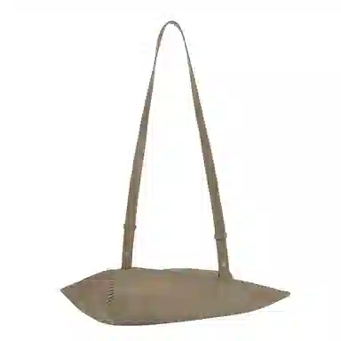 Crying Center Suede Dumpling Bag Small Crossbody