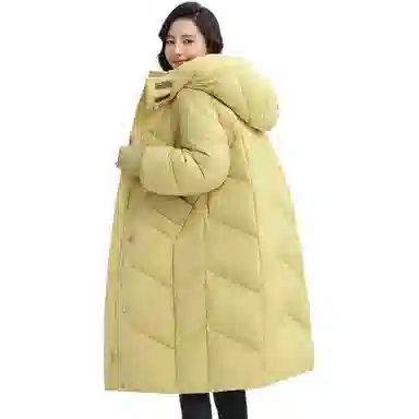 鸭鸭 【气质简约】秋冬户外保暖御寒品质鸭绒外套羽绒服 女款
