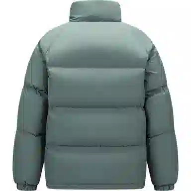 鸭鸭 户外极寒系列 纯色韩版休闲基础百搭短款立领运动面包羽绒服 男女同款