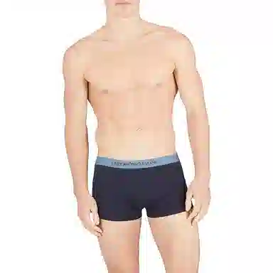 Emporio Armani FW24 Blue Boxer Briefs 3-Pack