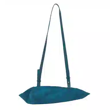 Crying Center Suede Dumpling Bag Small Crossbody