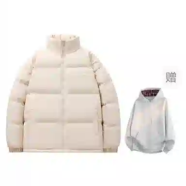 Lightning X Storm Retro College Style Puffer Jacket