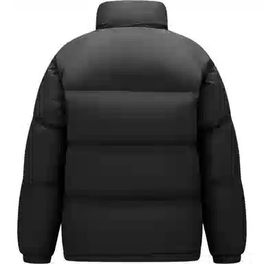 鸭鸭 户外极寒系列 纯色韩版休闲基础百搭短款立领运动面包羽绒服 男女同款