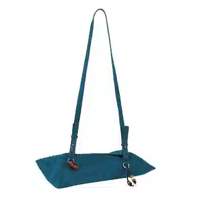 Crying Center Suede Dumpling Bag Small Crossbody