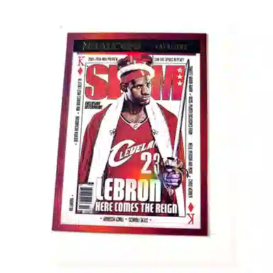 PANINI NBA Hoops LeBron James SLAM.
