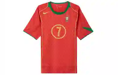 Nike Portugal Home 2004 Figo Jersey