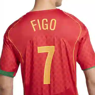Nike Portugal Home 2004 Figo Jersey