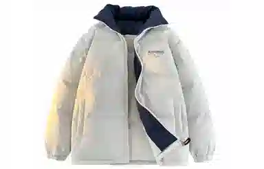 Warrior Basic Retro Lettering Cotton Jacket