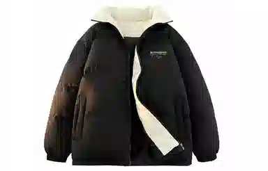 Warrior Basic Retro Lettering Cotton Jacket