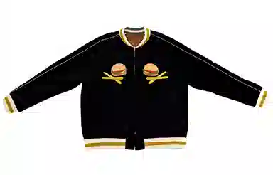 Vandy The Pink x Official Merchandise Bomber Jacket Black
