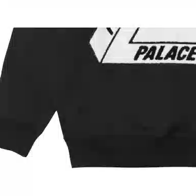 PALACE Fleece TRI-FERG CREW Black