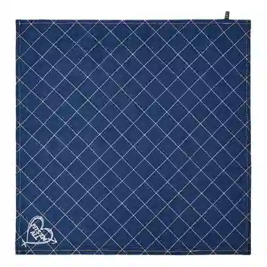 Lee Museum Series Embroidered Scarf Deep Blue