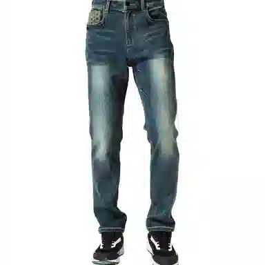 Onitsuka Mosaic Slim Low Waist Jeans