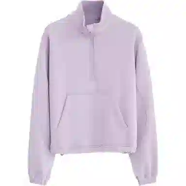 lululemon Brushed Softstreme Half Zip Mohave Brown