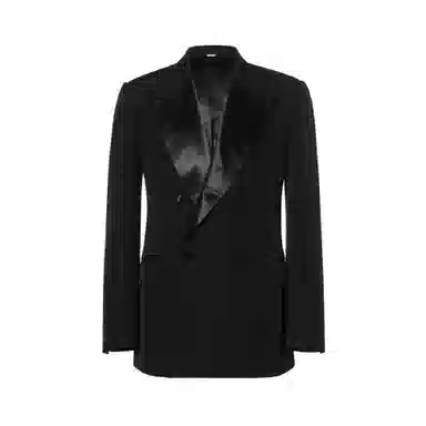 GUCCI SS23 Double-Breasted Blazer Black