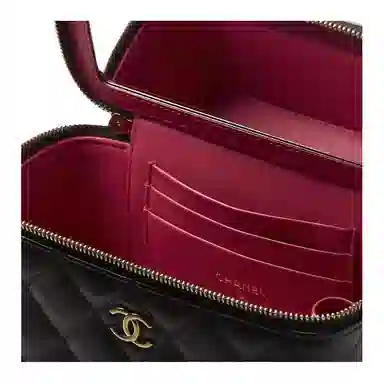CHANEL 22B Box Bag Black