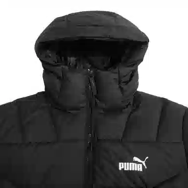 PUMA Winterized Long Puffer Jacket Black