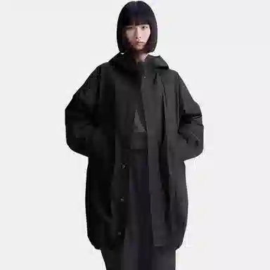 UNIQLO U Series Black Coat