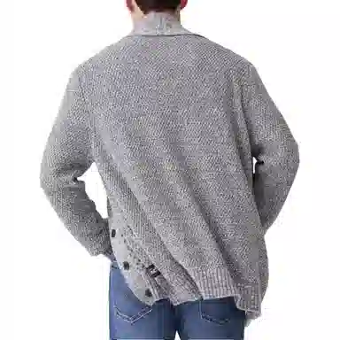 Levi’s Detachable Loose Cardigan Gray