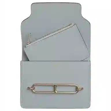 HERMES Roulis Slim 8U Bleu Glacier