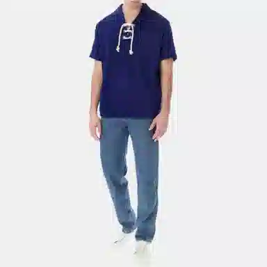Maison Margiela SS22 Polo Blue