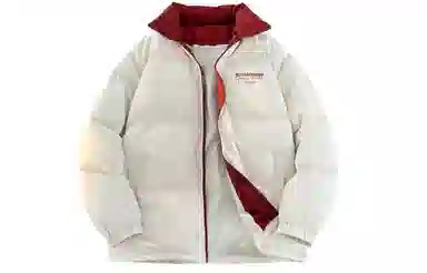 Warrior Basic Retro Lettering Cotton Jacket