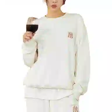 MLB FW22 Crewneck Sweatshirt Cream