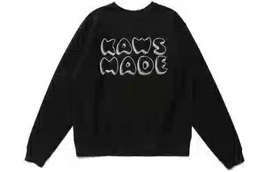 HUMAN MADE x KAWS Crewneck Sweatshirt Black
