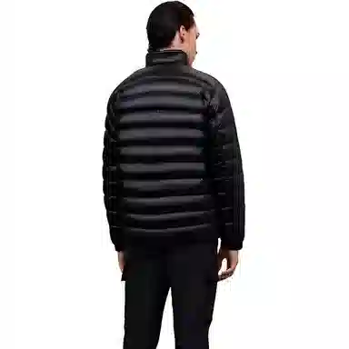 比音勒芬 插肩袖舒适格子长袖羽绒服 男款