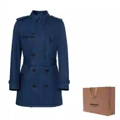 Burberry SS25 Blue Trench Coat