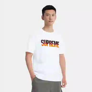 Supreme Flame S/S Top White