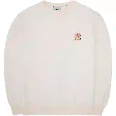MLB FW22 Crewneck Sweatshirt Cream
