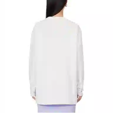 Stella McCartney Sexy Robot Long-Sleeve Organic Cotton T-Shirt T