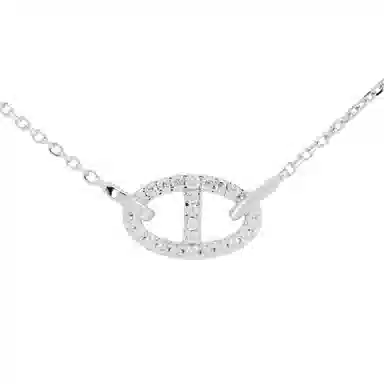 apm monaco Maille Marine Silver Necklace