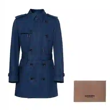 Burberry SS25 Blue Trench Coat