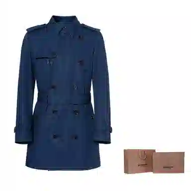 Burberry SS25 Blue Trench Coat