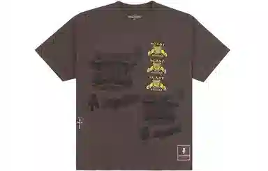 Travis Scott x Mitchell & Ness NC A&T University Logo Tee