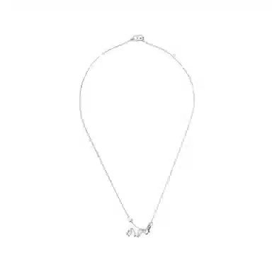 apm monaco Maille Marine Silver Necklace