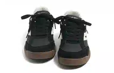 HUANQIU Classic Low Top Sneakers Black
