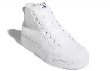adidas Nizza Platform Mid White