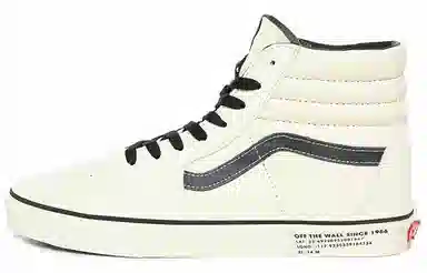 Vans SK8 High White Lettering